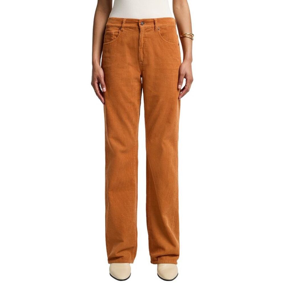 7 For All Mankind Womens  Honey Mustard Tess Trouser Jean